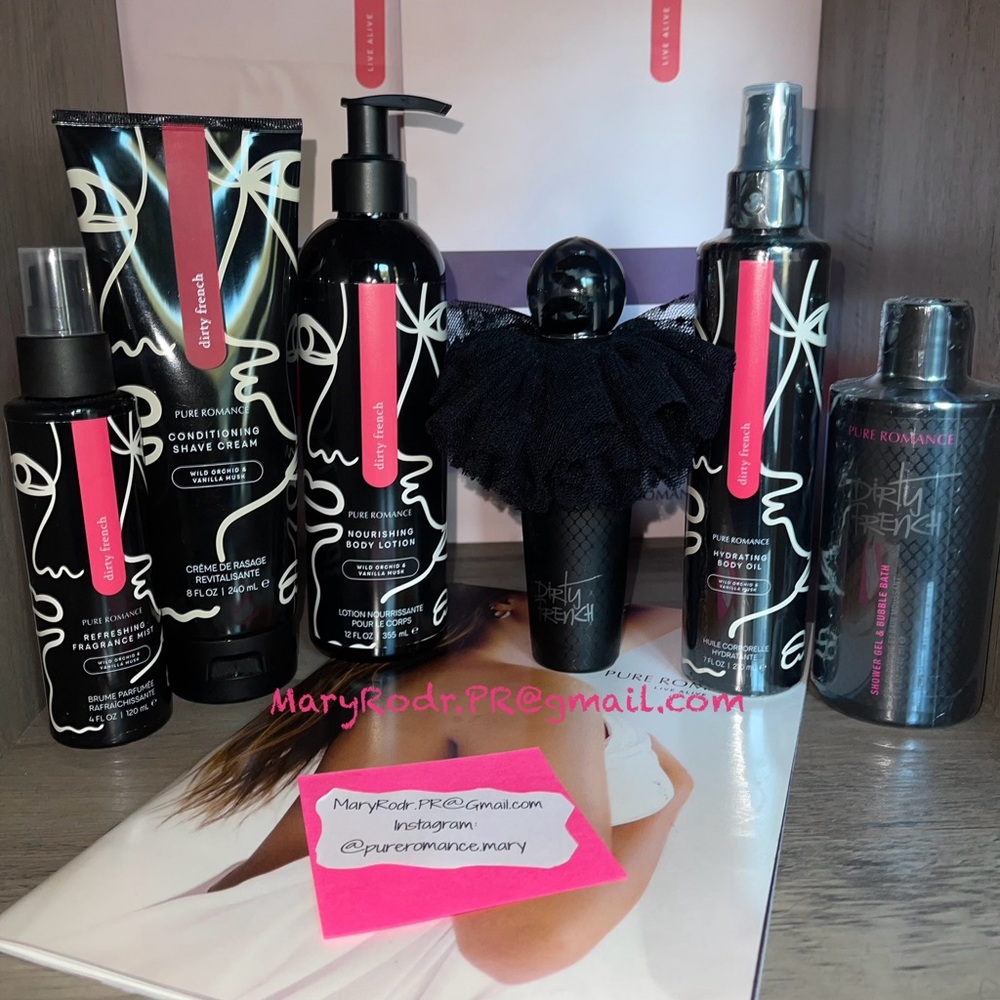 🖤 The Dirty French Collection 🖤 Body Lotion, Mist, Coochy, Shower Gel, Perfumė